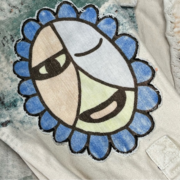 Free People Sunshine Fields Top Button Front XS Small - Picture 9 of 13